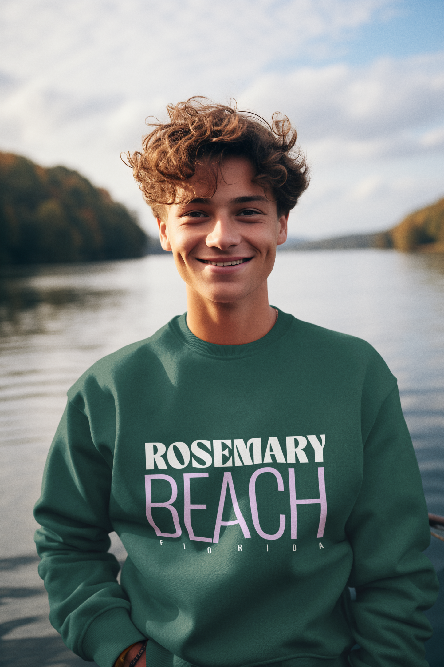 Rosemary Beach Florida Unisex Premium Sweatshirt