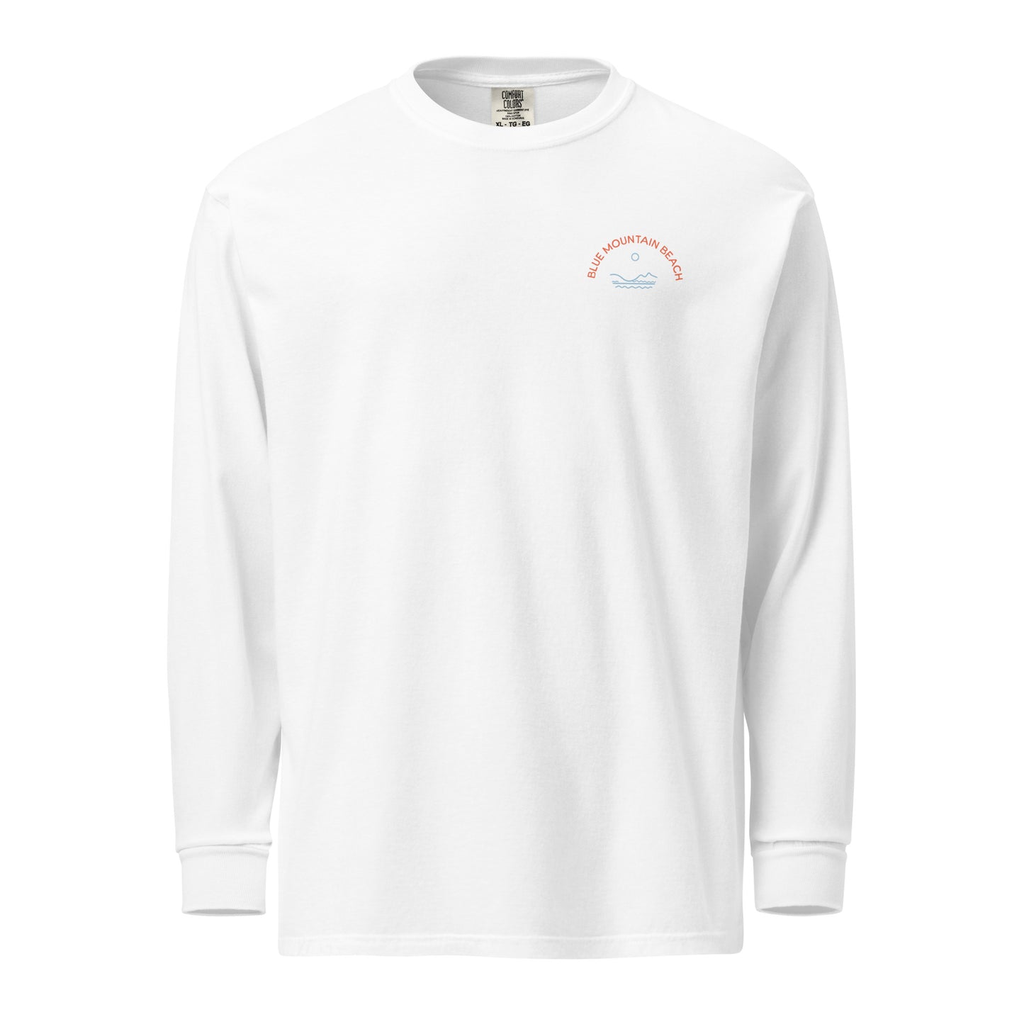 Blue Mountain Beach Fall Long Sleeve Tee Shirt