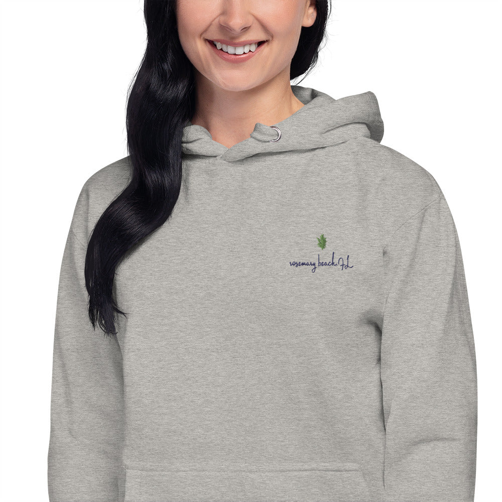 Rosemary Beach, Florida Embroidery Unisex Hoodie